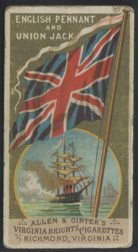 English Pennant and Union Jack